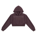 Fall House of Lenore Moth Crop Hoodie