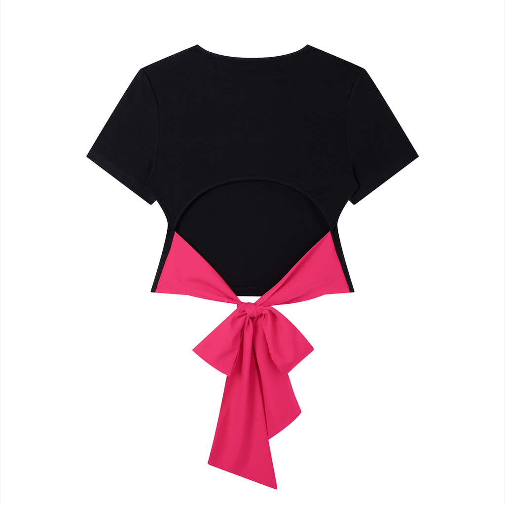 House of Lenore Bow Back Top