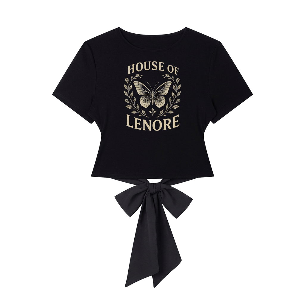 House of Lenore Bow Back Top