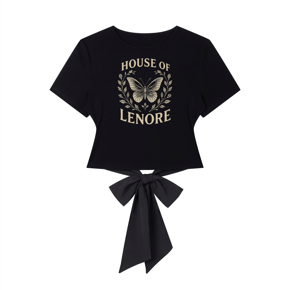 House of Lenore Bow Back Top