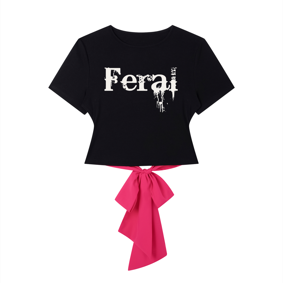 House of Lenore Feral Bow Back Top