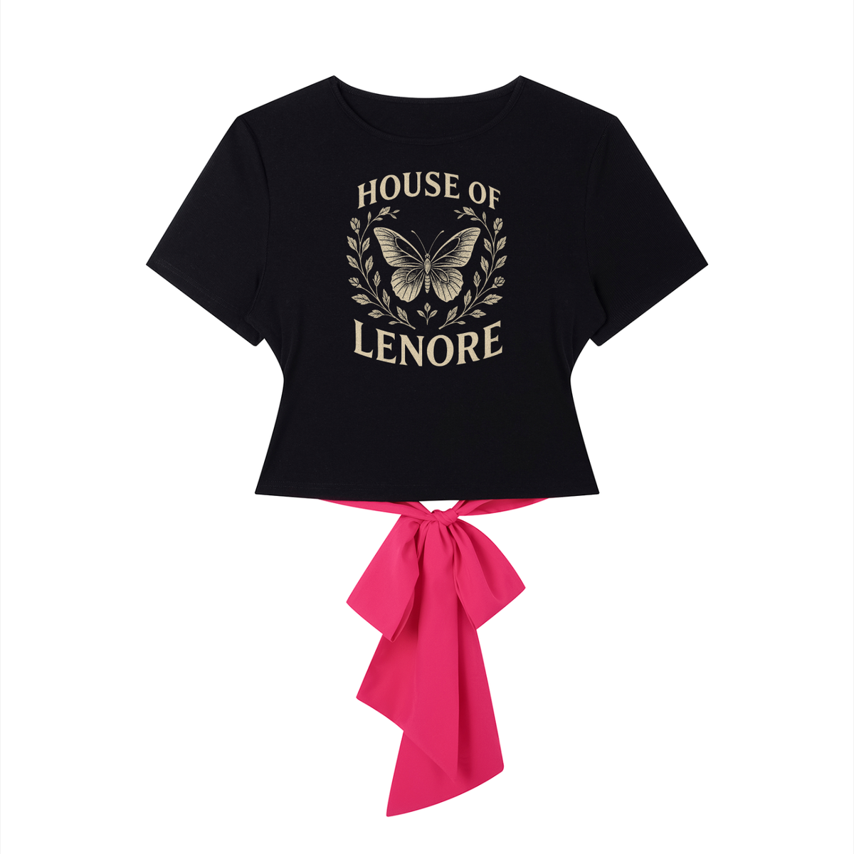 House of Lenore Bow Back Top