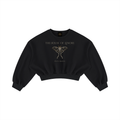 Women's Boxy Cropped Crewneck Sweatshirt
