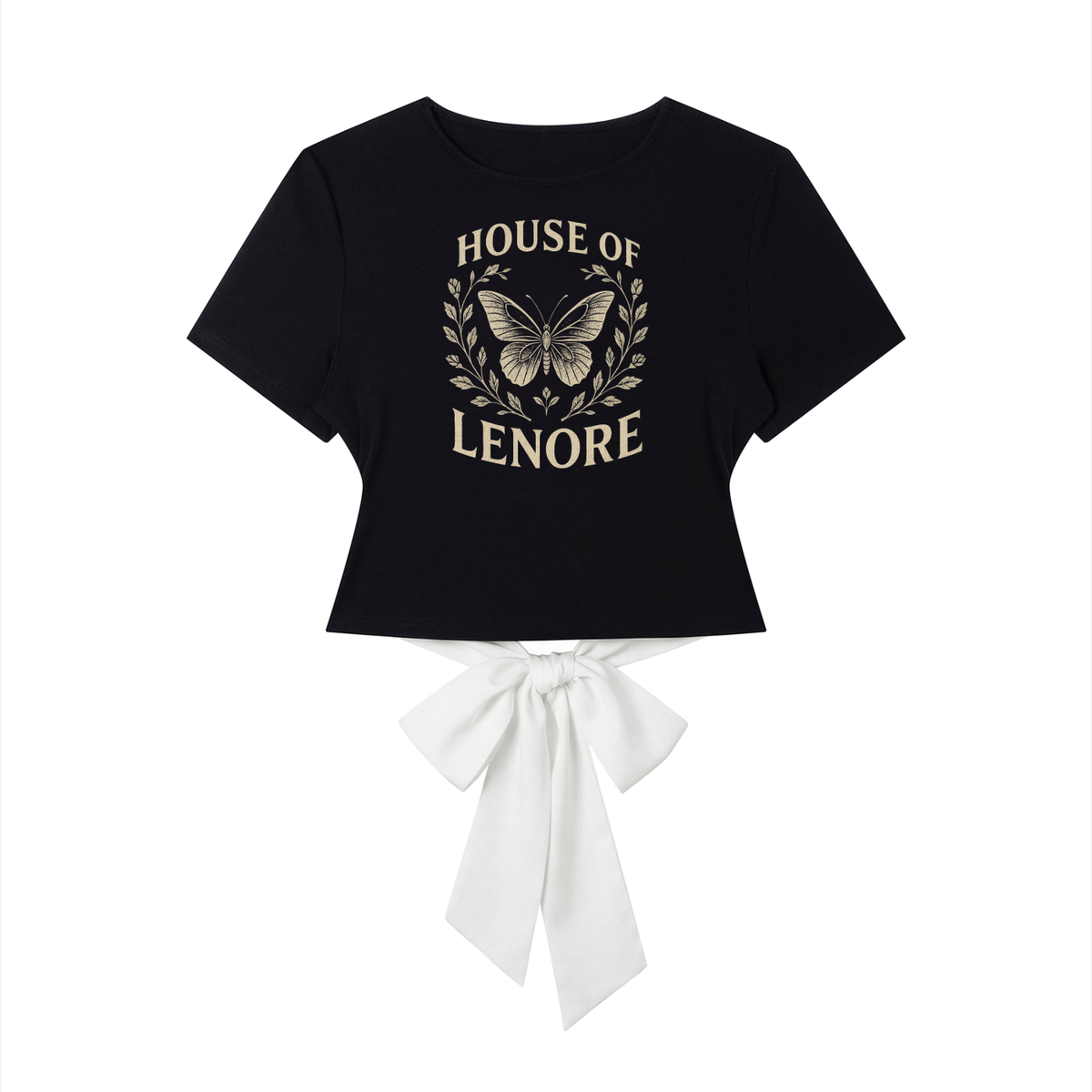House of Lenore Bow Back Top