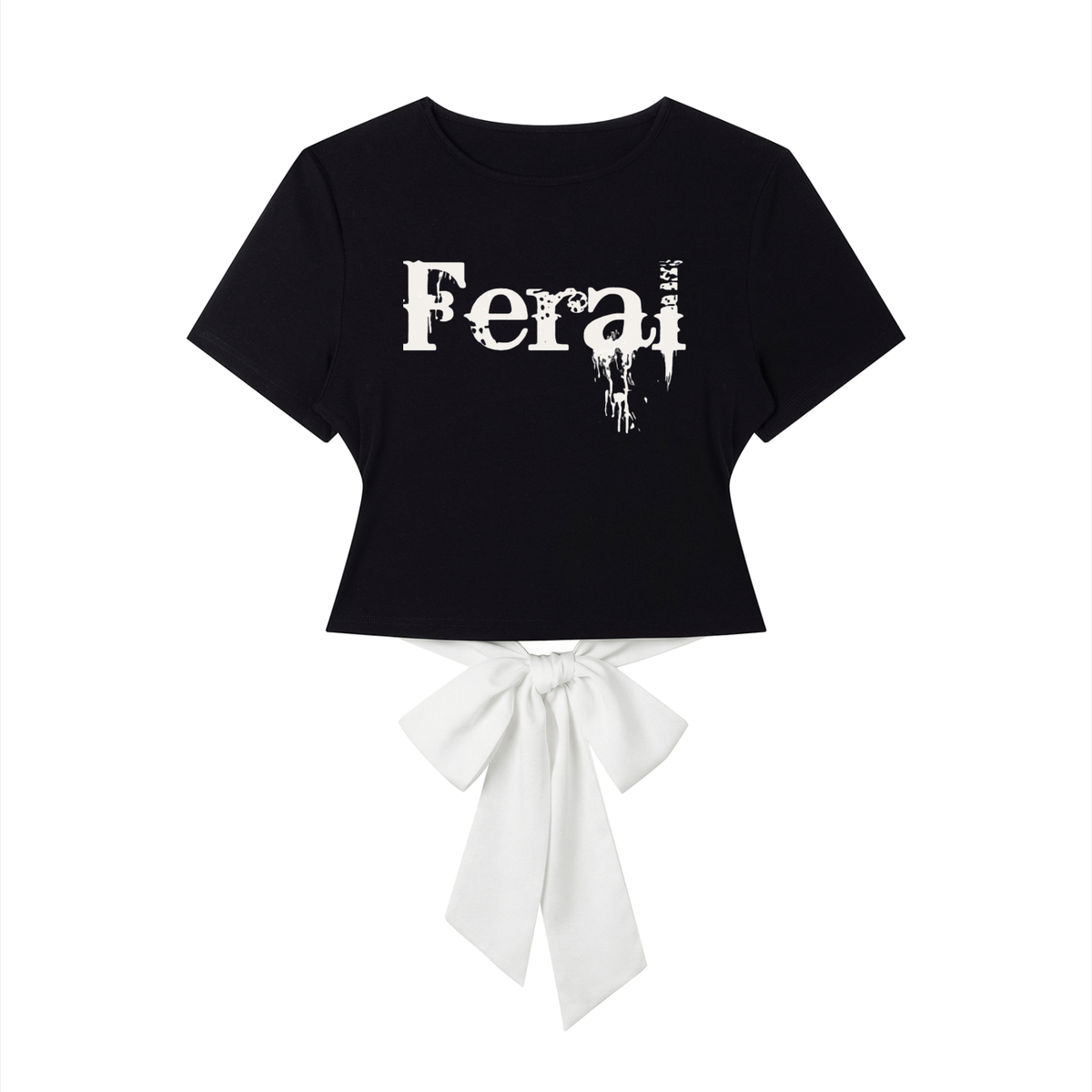 House of Lenore Feral Bow Back Top