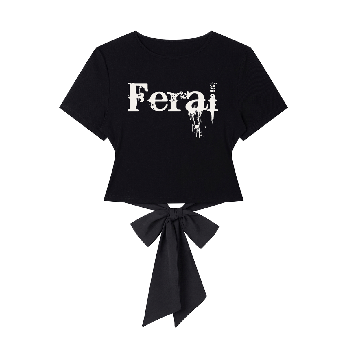 House of Lenore Feral Bow Back Top